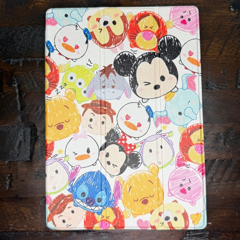 Disney Tsum Tsum All Star Character Tablet 10.9" iPad Case NEW